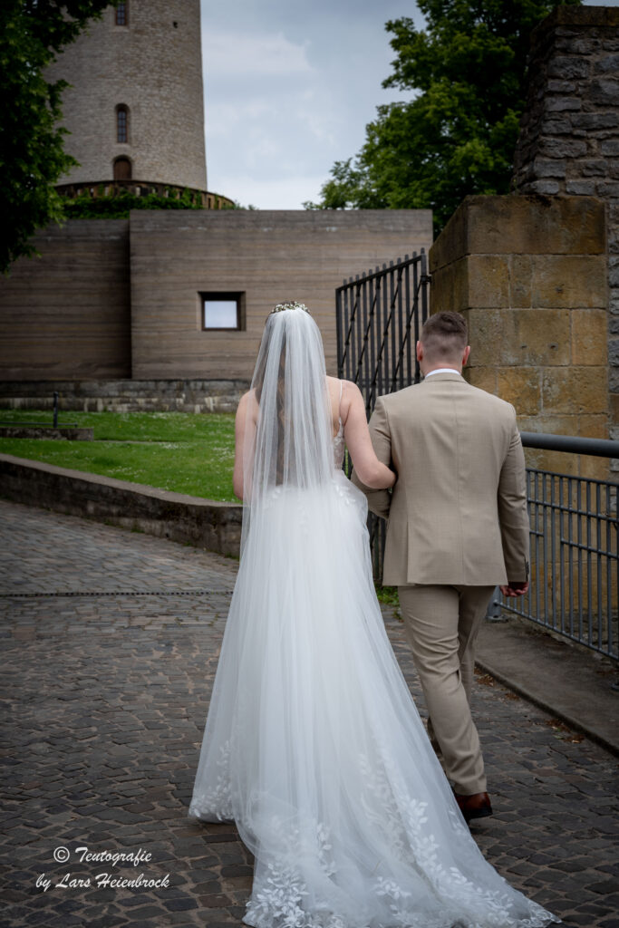 Hochzeitsbild Brautpaarfotografie Hochzeitsfotograf Bielefeld Sparrenburg